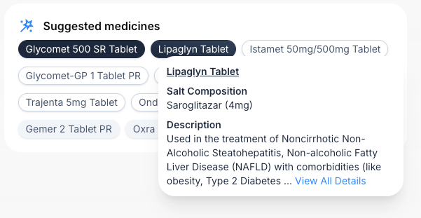 Issue template interface